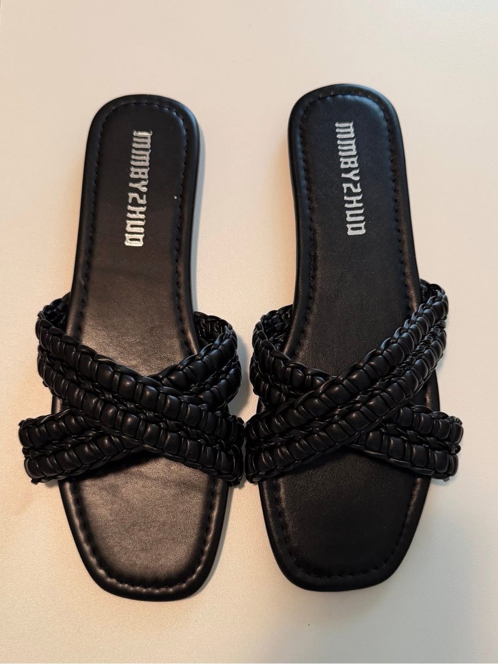 MMbyzhuo Women's Flat Sandals Summer Sandals 8